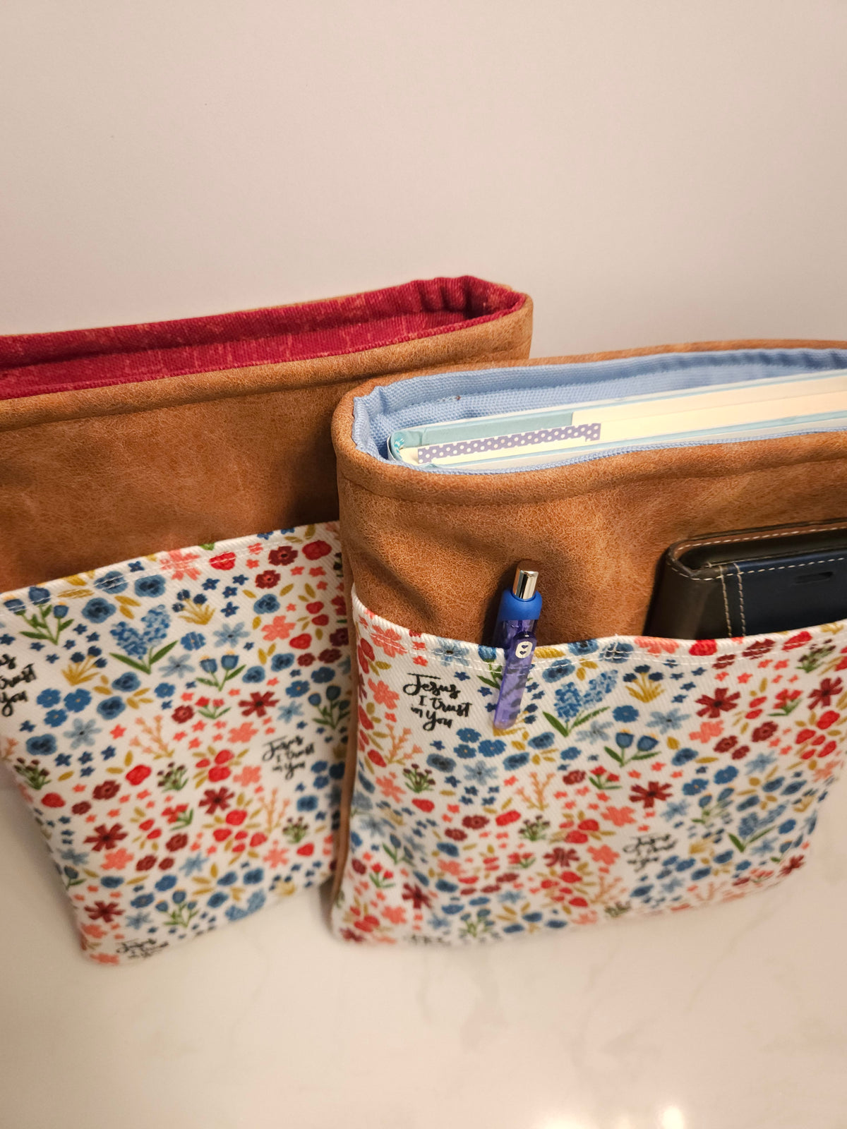 Book Sleeve Divine Mercy Jesus, I Trust in You Catholic Fabric Device case