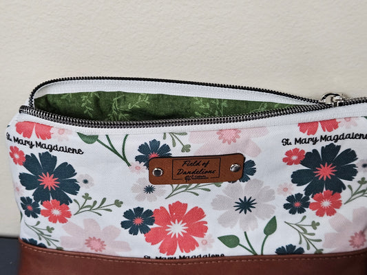 Mary Magdalene Carry-all clutch veil prayer book pouch Catholic handmade