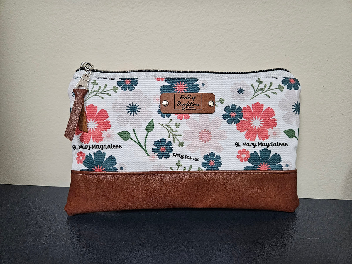 Mary Magdalene Carry-all clutch veil prayer book pouch Catholic handmade