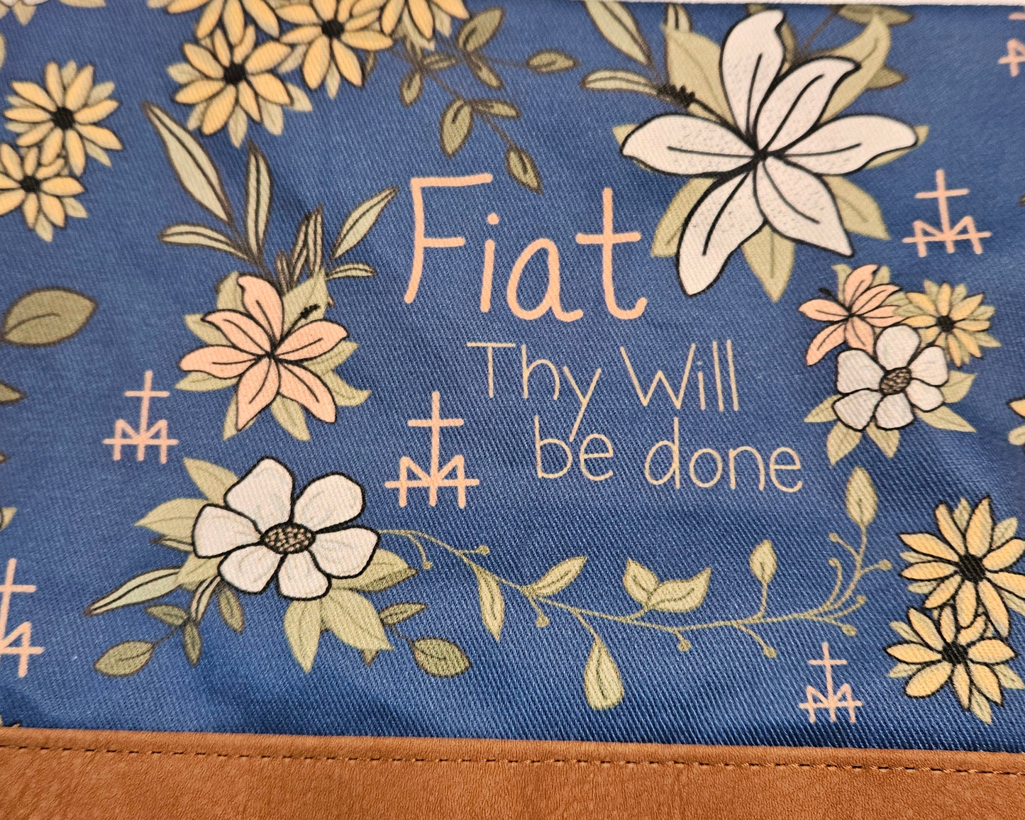 Fiat Thy Will Be Done purse organizer veil pouch carry-all
