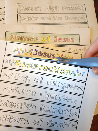 The Names of Jesus for Catholic Kids: An Advent Devotional- Physical Paperback Book