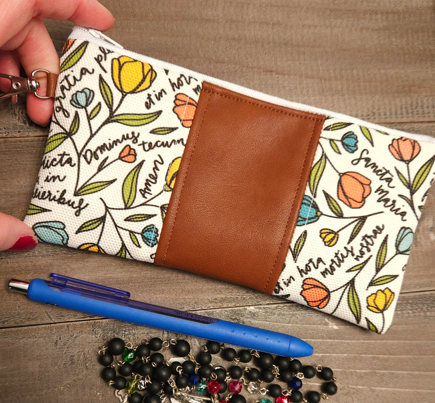 Wallet Pouch Catholic Fabric Variety