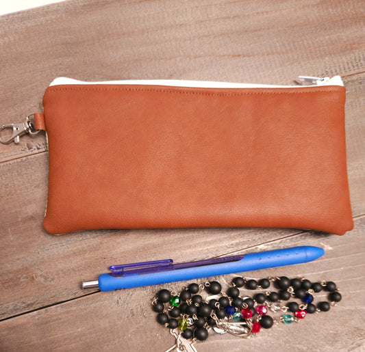 Wallet or Pencil Pouch Our Lady of Guadalupe Catholic Fabric