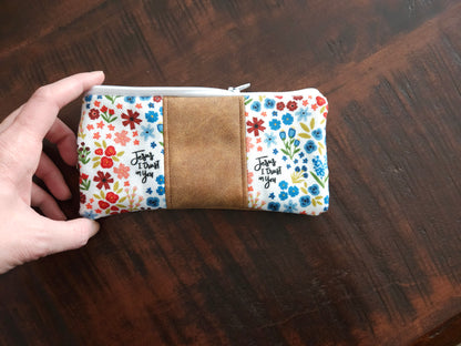 Wallet Pouch Catholic Fabric Variety