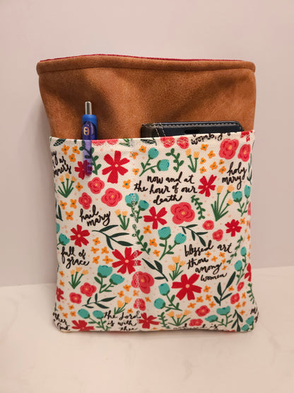 Utility Pouch and Book cover for The Word Among Us booklets- Variety of Catholic designs