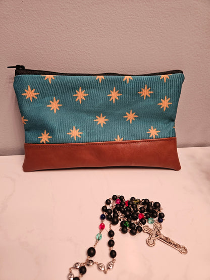 Our Lady of Guadalupe clutch with wristlet