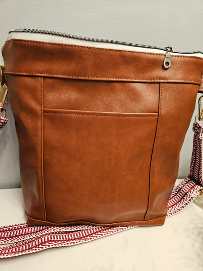 Divine Mercy Jesus I trust in You Bible Bag Faux Leather crossbody purse