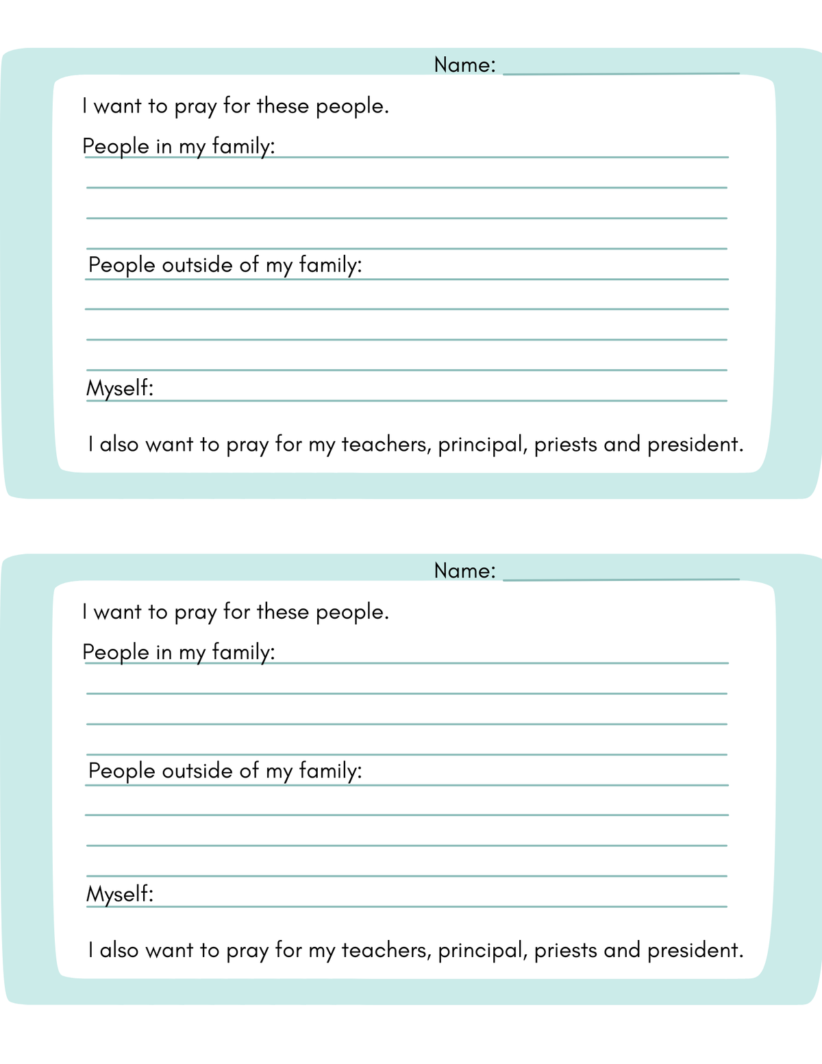 Guided Adoration for Teachers and Parents