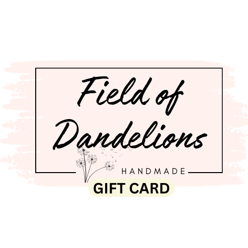Field of Dandelions gift card