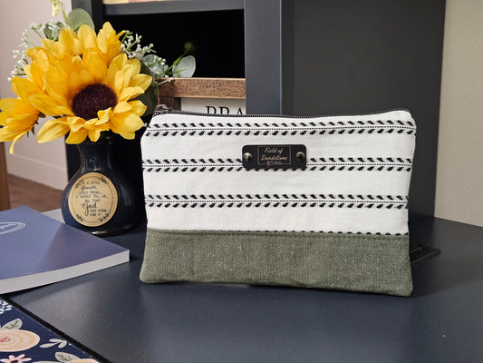 Be Still and Know that I am God carry-all clutch Christian handmade