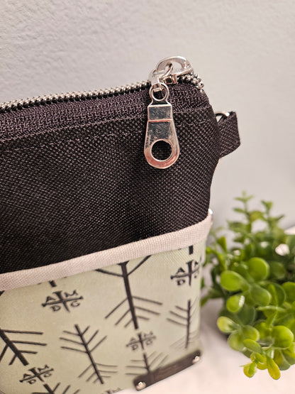 AMDG For the greater glory of God Crossbody Phone purse Catholic Handmade gift
