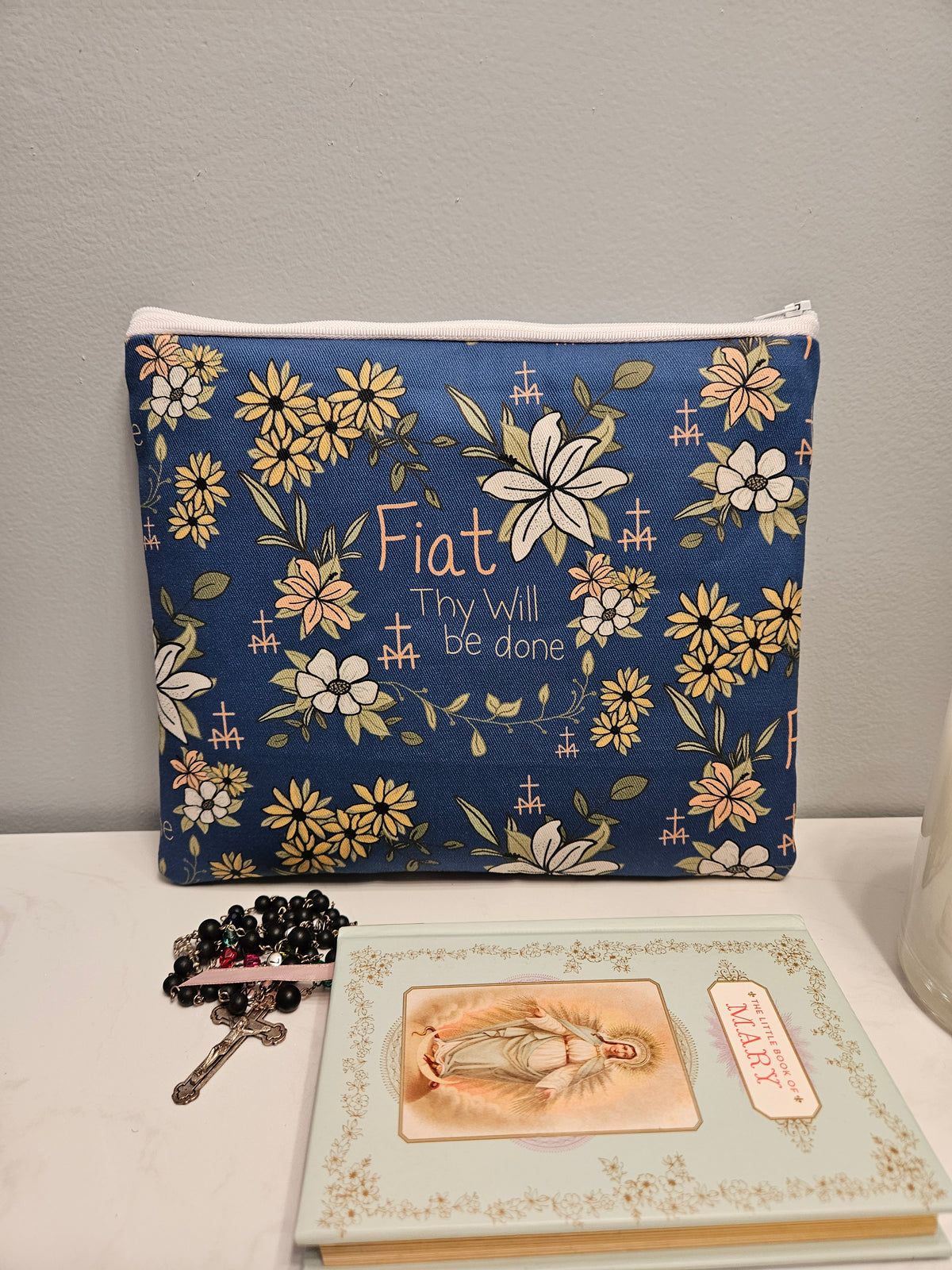 Fiat Thy Will Be Done purse organizer veil pouch carry-all
