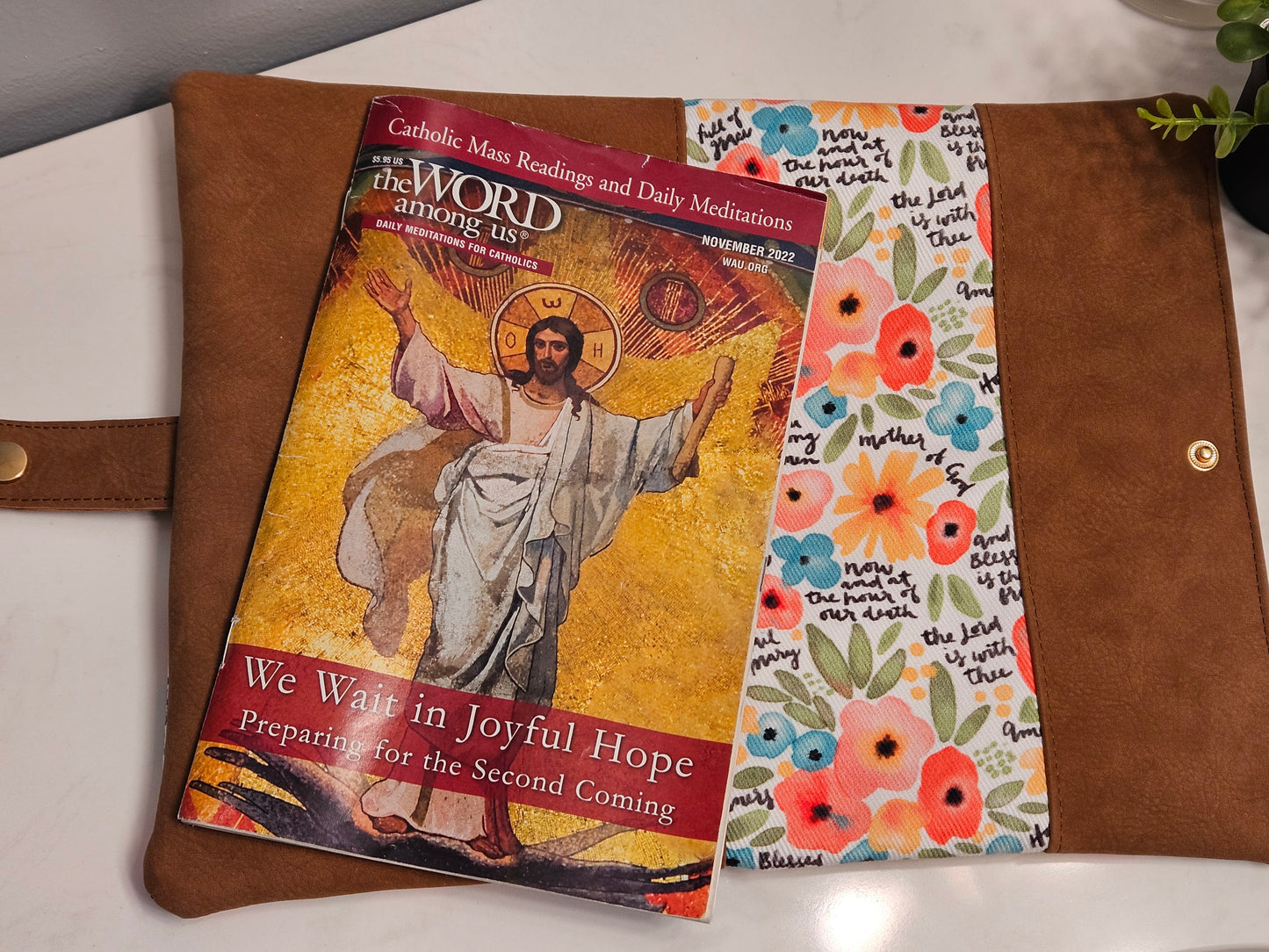Book cover for The Word Among Us booklets- Variety of Catholic designs