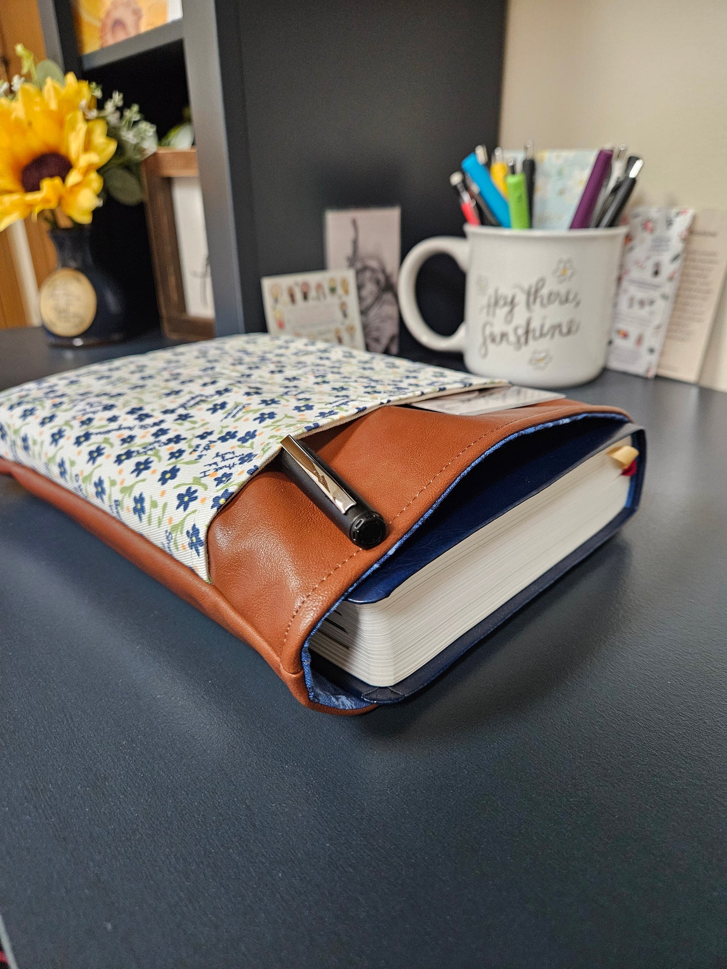 Prayer to the Holy Spirit by St. Augustine Bible Book Sleeve Device Case Catholic Handmade gift