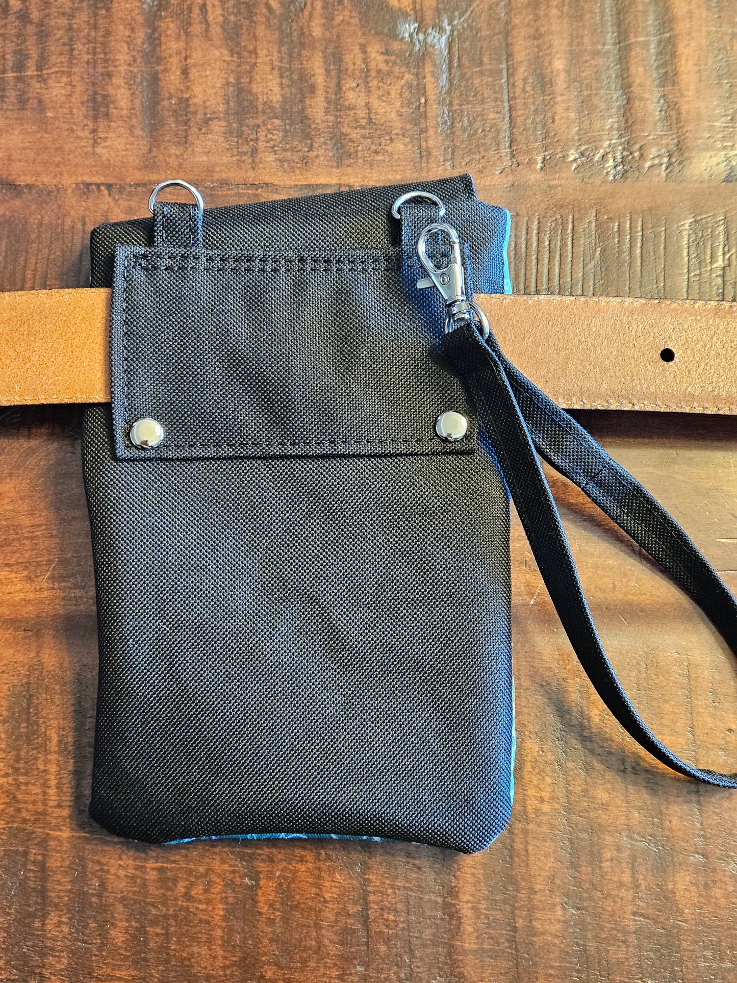 Phone Purse Be Still and Know that I am God Catholic Christian fabric crossbody purse with belt loop and wristlet options