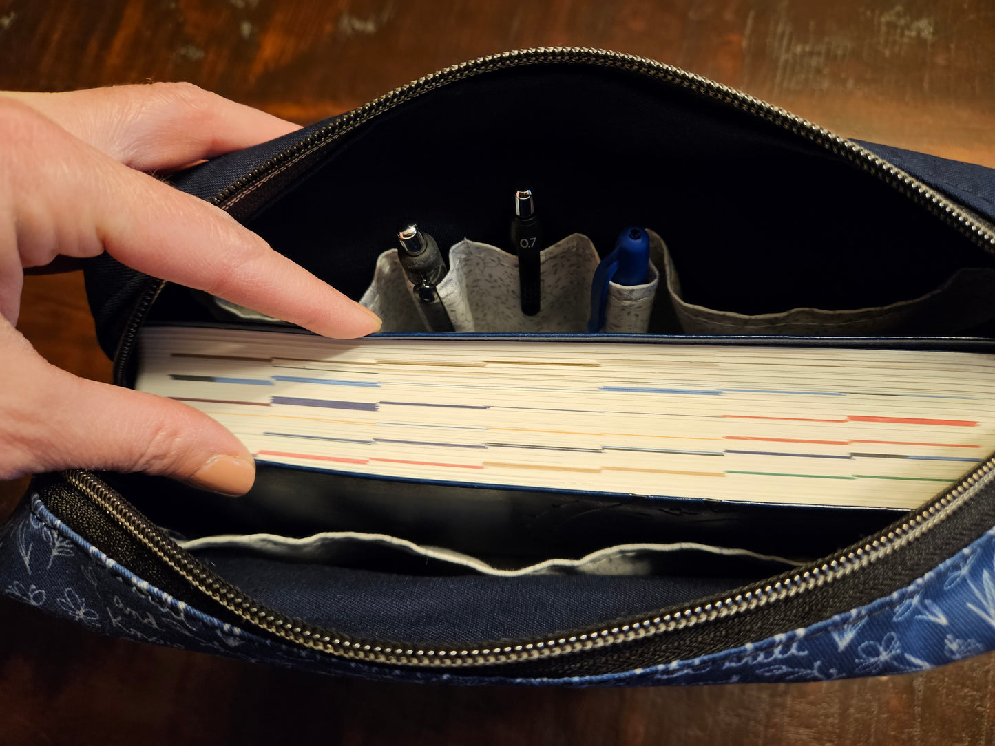 Utility Pouch and Book cover for The Word Among Us booklets- Variety of Catholic designs