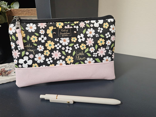 Little Way of St. Therese of Lisieux Carry-all clutch veil prayer pouch Catholic handmade