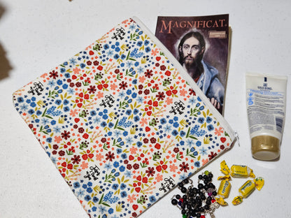 Veil pouch Divine Mercy Jesus I Trust in You St. Faustina Catholic clutch