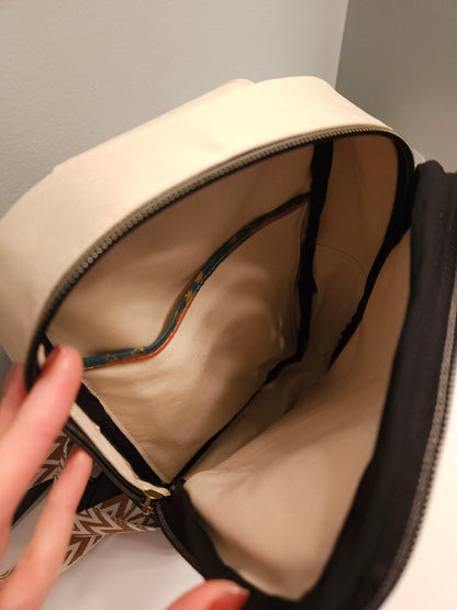 Crossbody Sling Our Lady of Guadalupe Music Stars on Mantle Catholic handmade purse