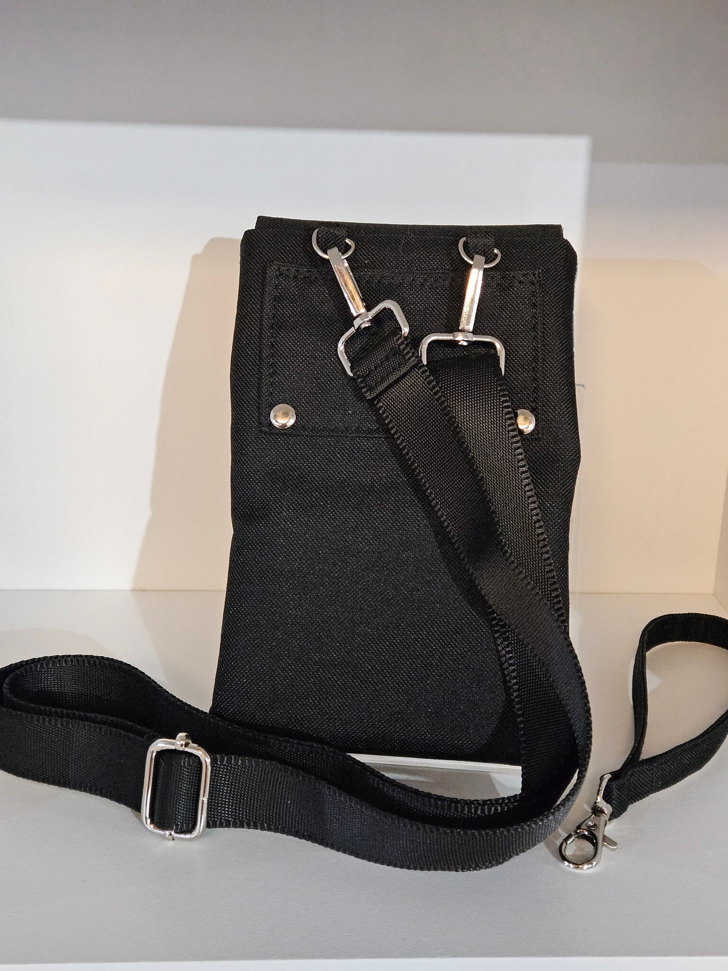 Phone purse Sacred Heart of Jesus interior Catholic crossbody handmade purse