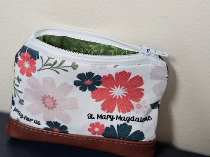 St. Mary Magdalene rosary pouch wallet Catholic Christian