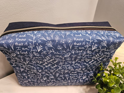Utility Pouch and Book cover for The Word Among Us booklets- Variety of Catholic designs