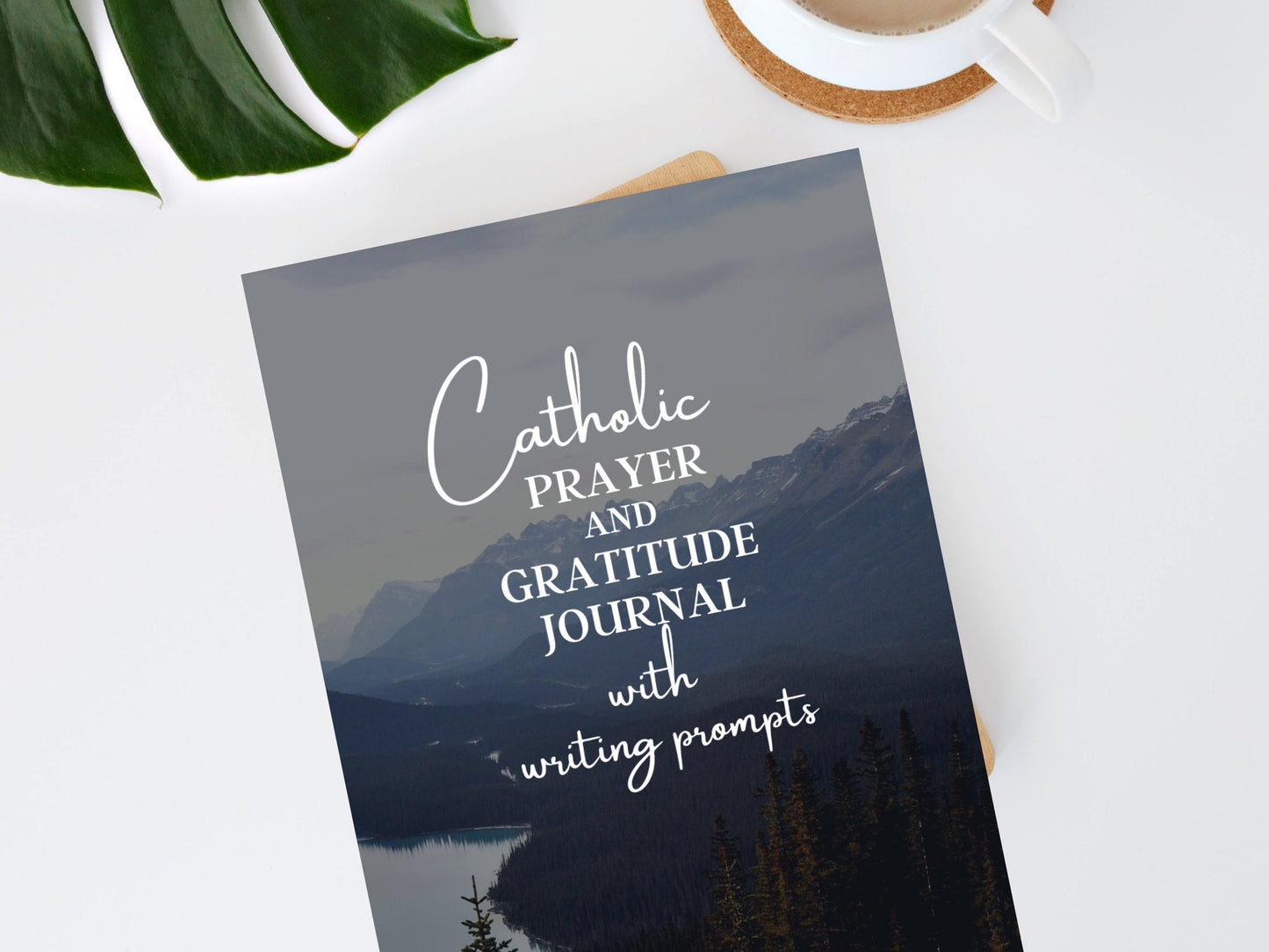 Catholic Prayer and Gratitude Journal with writing prompts/Catholic Journaling/Religious Education/Confirmation/Retreats prayer book