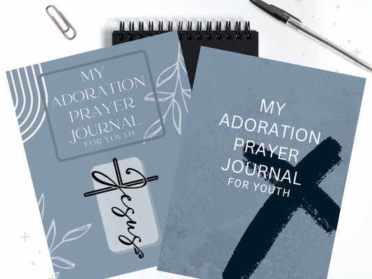 My Adoration Prayer Journal for Youth: A Catholic Guide for Children and Teens/Catholic Journaling/Religious Education/Confirmation/Retreats